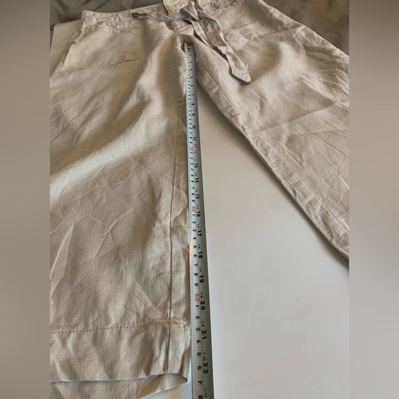 Sanctuary Sasha linen
Casual beige Cropped Pants, size 27 beach coastal chic - Picture 14 of 15